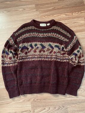 St. John’s Bay Men’s Vintage Ramie Blend Sweater